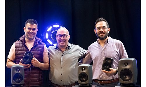 Genelec posing with Representaciones de Mexico.