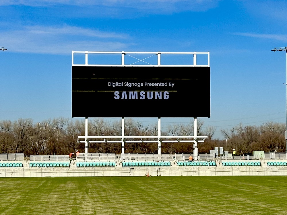 CPKC Stadium Scoreboard powered by Samsung