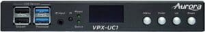 4k60 1G unified communication AVoIP transceiver front