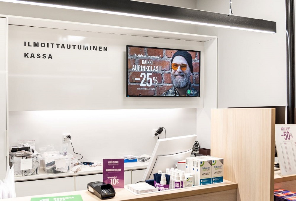 PPDS brings leading eye care specialist Silmäasema’s in-store visions to life using a wave of Philips Android SoC digital signage and software solutions 1