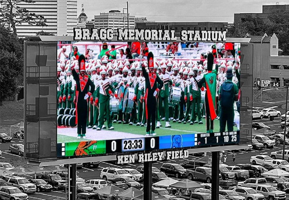 LED videoboard at Florida A&M.