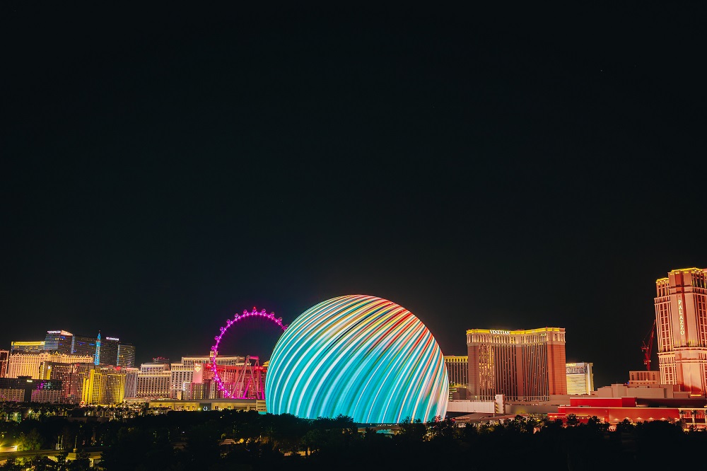 The Sphere, Las Vegas, InfoComm 2024.