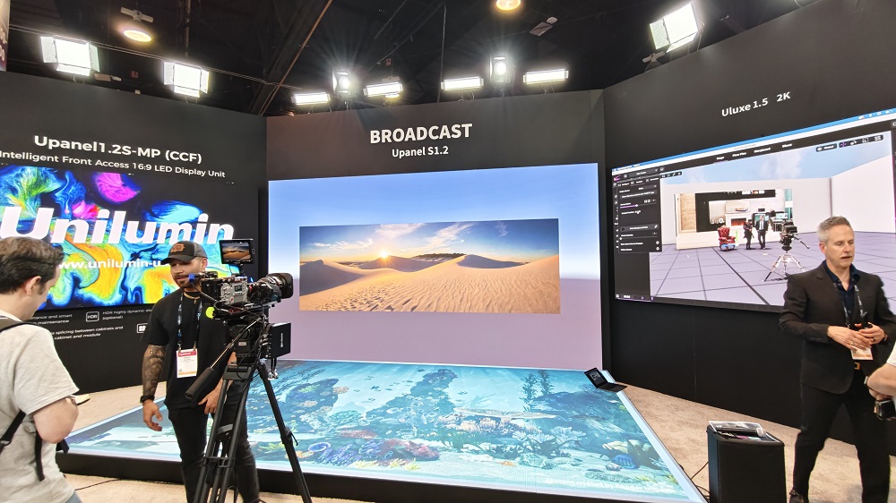 Unilumin Recaps NAB 2024: Broadcast, Virtual Production Solutions & New Micro-LED Products, slide 2