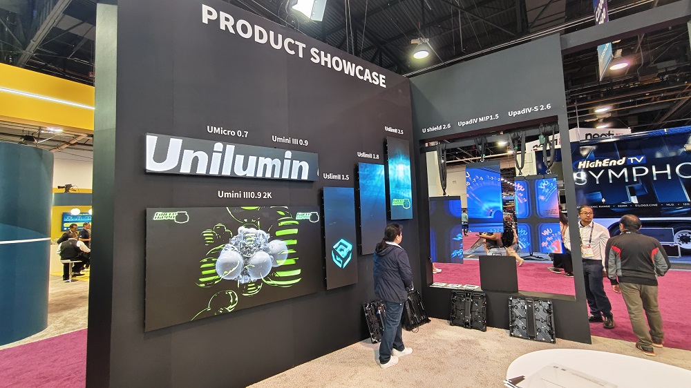 Unilumin Recaps NAB 2024: Broadcast, Virtual Production Solutions & New Micro-LED Products, slide 5