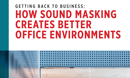 How Sound Masking Creates Better Office Environments