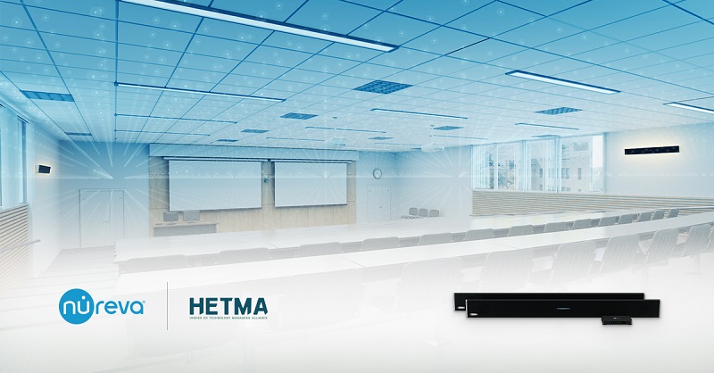 Nureva as HETMA sponsor poster.