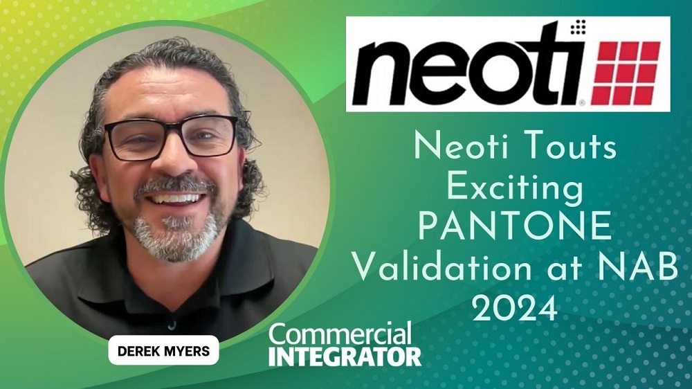 Neoti CEO Derek Myers on their new UHD Pro XF+, the world’s first LED display to be named PANTONE Validated and PANTONE SkinTone Validated for dvLED displays