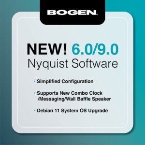 Bogen Communications Nyquist Software Update 