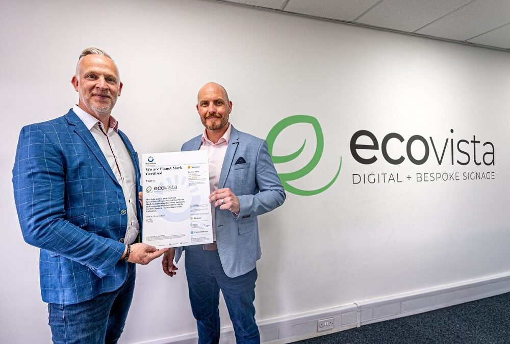 EcoVista Achieves Carbon-Neutral Business Milestone