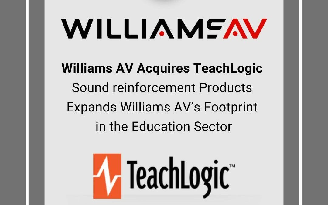 Williams AV Acquires TeachLogic