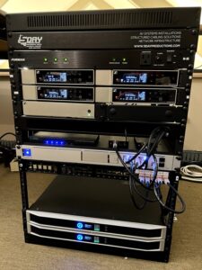 LEA Professional audio rack.