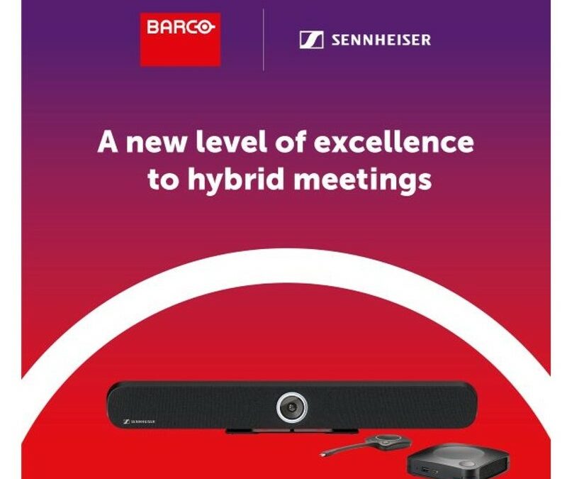 Sennheiser TC Bars Join the Barco Try and Buy Program in Europe