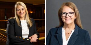 AVIXA welcomes Jenn Heinold (left) as Senior Vice President, Expositions, Americas and Donna Page (right), Senior Director, Expositions Marketing