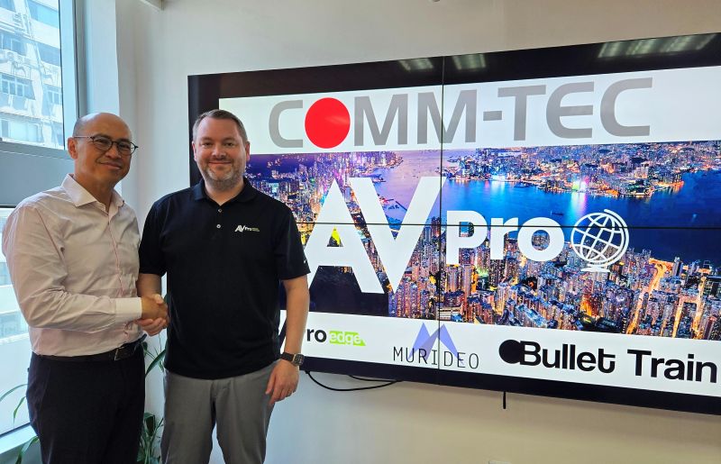 AVPro Edge partners with COMM-TEC Asia Ltd to expand in Hong Kong and Macau, providing reliable AV solutions through local expertise.