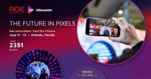 ROE Visual InfoComm 2025 Invitation 1200X627_800px