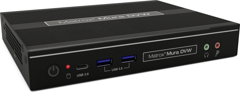 Matrox Video mura-dvw_front-angle-left_3432x1320_hi-res_800px