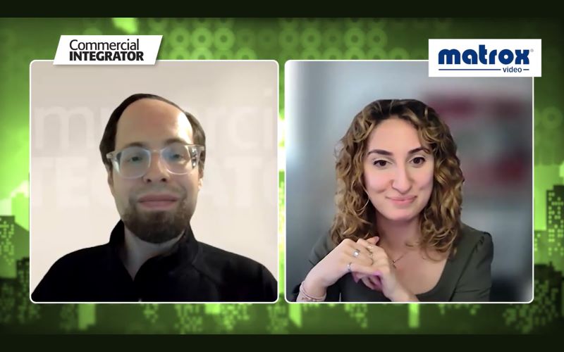 Matrox Video AV-over-IP Catherine Koutsaris