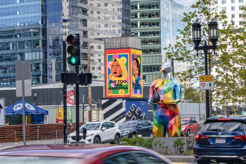 SNA Displays, OBM Upgrade LED Corner-Wrap Display at Boston’s District Hall, slide 2
