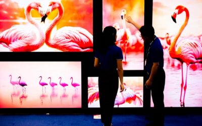digital signage at InfoComm.