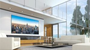 Screen Innovations SI Black Diamond Fusion ALR screens for commercial applications