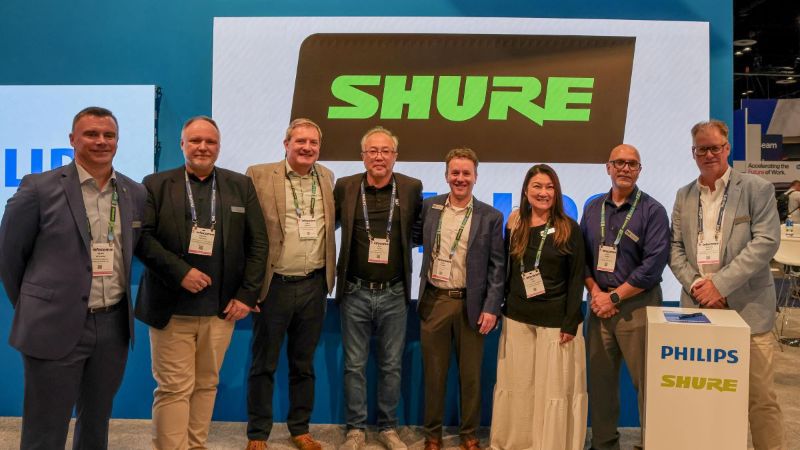 Shure and PPDS Philips Professional Displays Partnerships