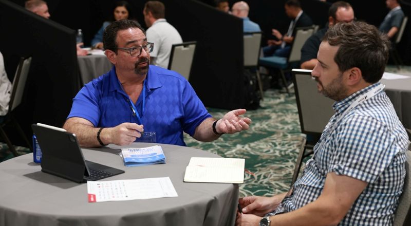 Meet with top integrators in focused one-on-one sessions at Total Tech Summit. Image/Emerald