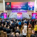 InfoComm 2025 welcomes attendees on show floor.