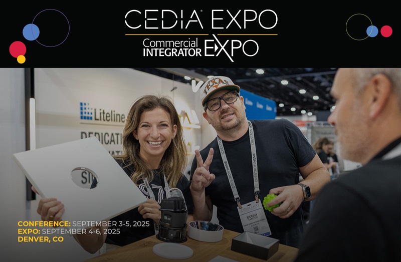 CEDIA Expo/CIX 2025 promo poster