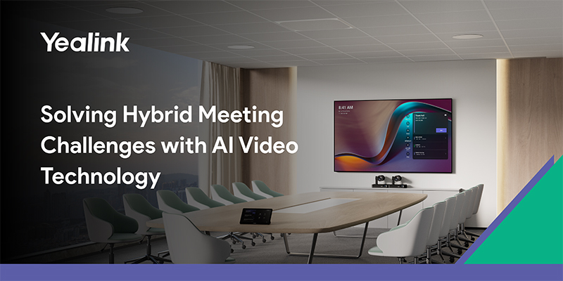 Solving Hybrid Meeting Challenges with AI Video Technology
