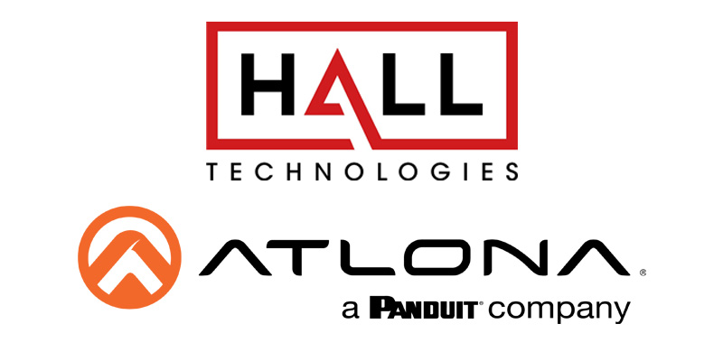 Hall Technologies x Atlona logo