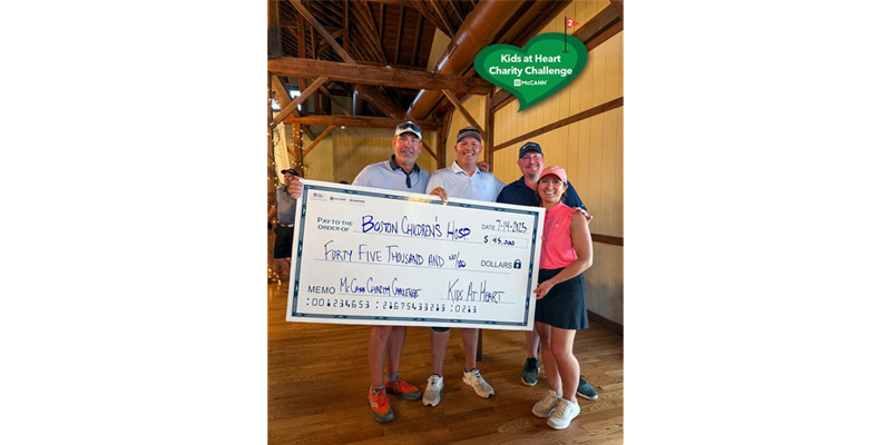 McCann Kids at Heart Charity Golf Outing