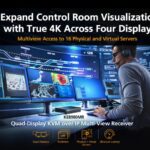 ATEN Debuts Quad-Display KVM over IP Multi-View Receiver KE8980MR 800px