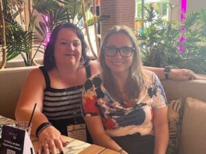 Brandy and Alex at InfoComm 2025