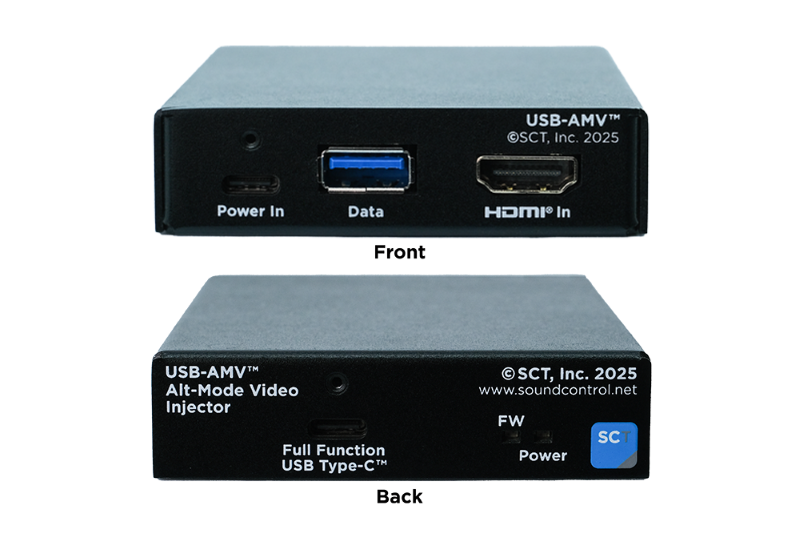 SCT Unveils USB-AMV, the First Adapter to Combine HDMI and USB Into One USB-C DP Alt Mode Connection