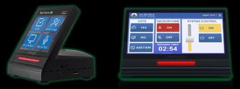 Aurora Multimedia SmartSpeak Series microphone control panel