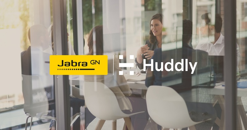 Jabra and Huddly promotion poster