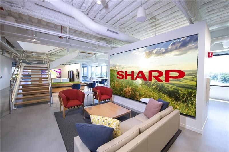 Sharp dvLED display