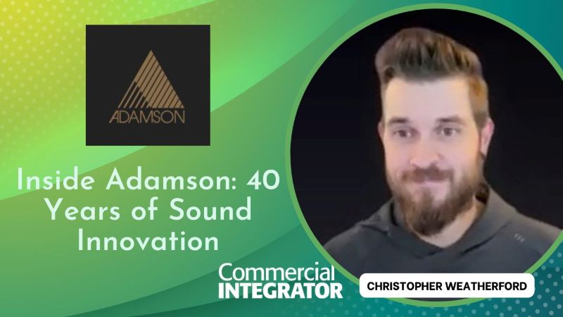 Inside Adamson: 40 Years of Sound Innovation