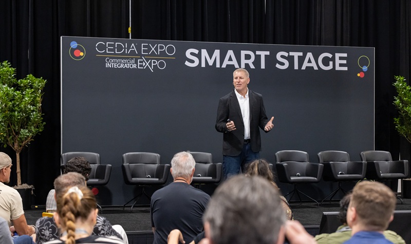 Ari Supran at CEDIA Expo/CIX 2025 Smart Stage
