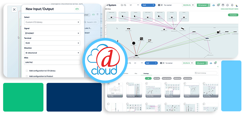 D-Tools Cloud Interconnect Diagrams poster