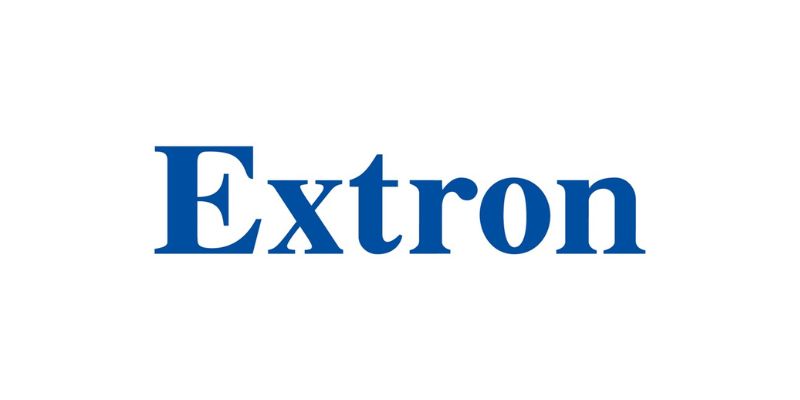 Extron Logo on white 800x400px background