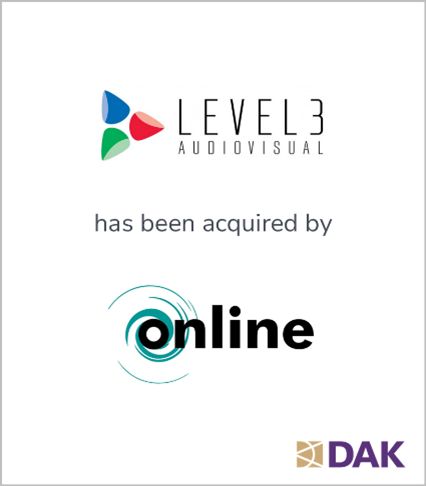 Level 3 Audiovisual, Online Instruments, The DAK Group