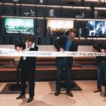 L-Acoustics officially opens its first dedicated Americas regional headquarters at Nashville Yards, marking a significant expansion into the heart of Music City’s creative ecosystem. From L-R: Hervé Guillaume, CEO L-Acoustics Group; Anne Hamlett, Chief People Officer; Bryan Bradley, CEO Americas; Laurent Vaissié, CEO L-Acoustics; Cédric Montrezor, Executive Director of Application. Photo by Chelsea Kornse