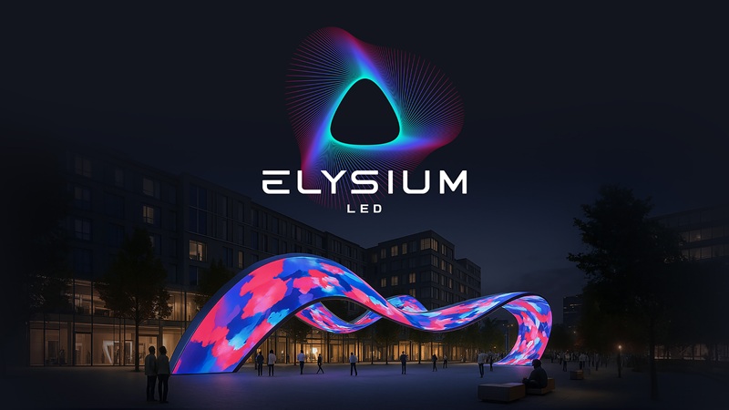 Elysium LED logo