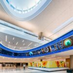 Nanolumens and Ford AV collaborate to design, fabricate and integrate 220-foot continuous custom Nixel Series display 2
