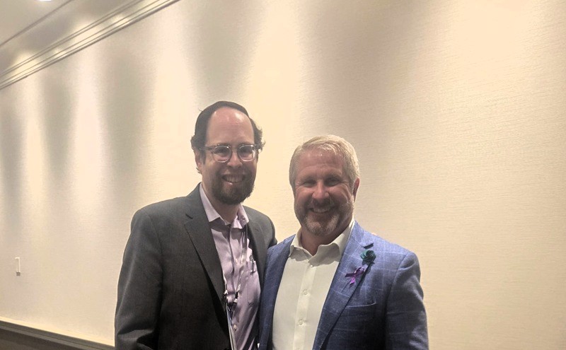 Dan Smith of Almo Pro AV and Dan Ferrisi