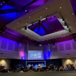 Christ Covenant Church has completed a major audio upgrade in its uniquely shaped worship center, selecting Eastern Acoustic Works’ (EAW®) AC6 ADAPTive column loudspeakers and Otto subwoofers to deliver consistent, high‑clarity coverage across the entire sanctuary. Photo 1