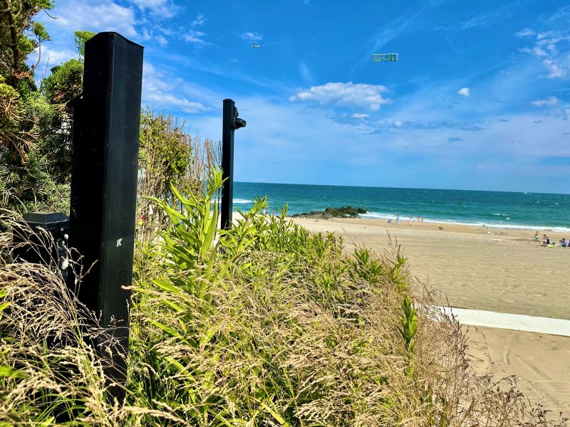 K-array outdoor audio beachfront