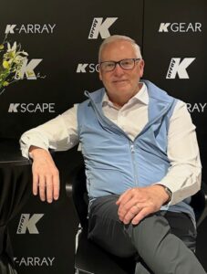 Joe McNeill visits K-array