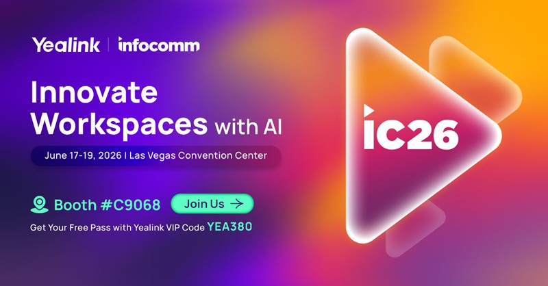 Yealink InfoComm 2026 poster